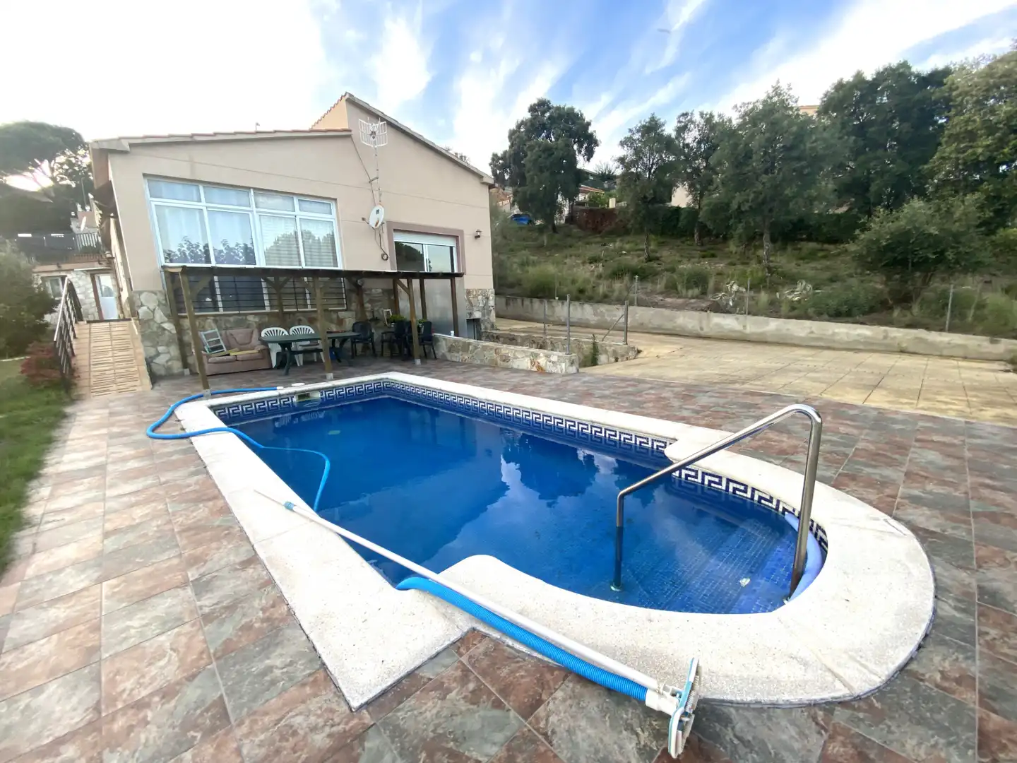 Piscina de Casa o xalet en venda en Tordera amb Calefacció, Jardí privat i Terrassa