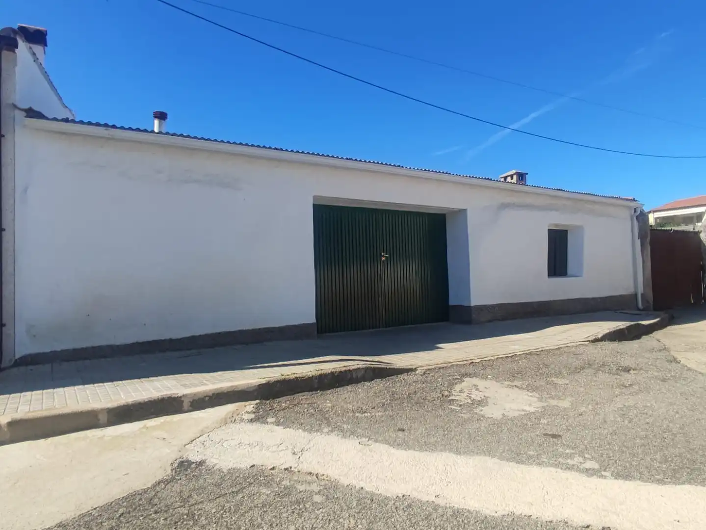 Vista exterior de Casa o xalet en venda en La Aldea del Obispo  amb Moblat