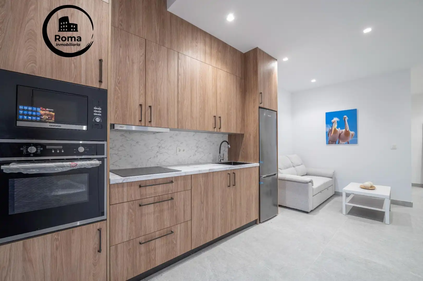 Cocina de Apartamento en venta en Granada