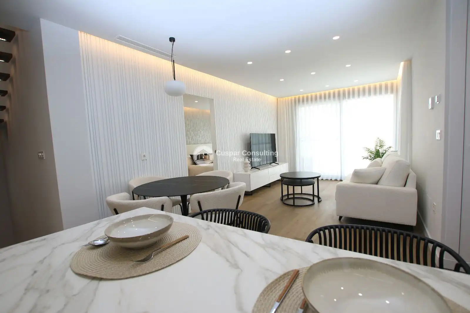 Sala d'estar de Casa o xalet en venda en Pilar de la Horadada amb Aire condicionat, Calefacció i Jardí privat