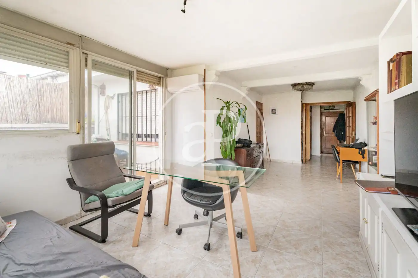 Sala de estar de Ático en venta en Madrid con Calefacción y Terraza