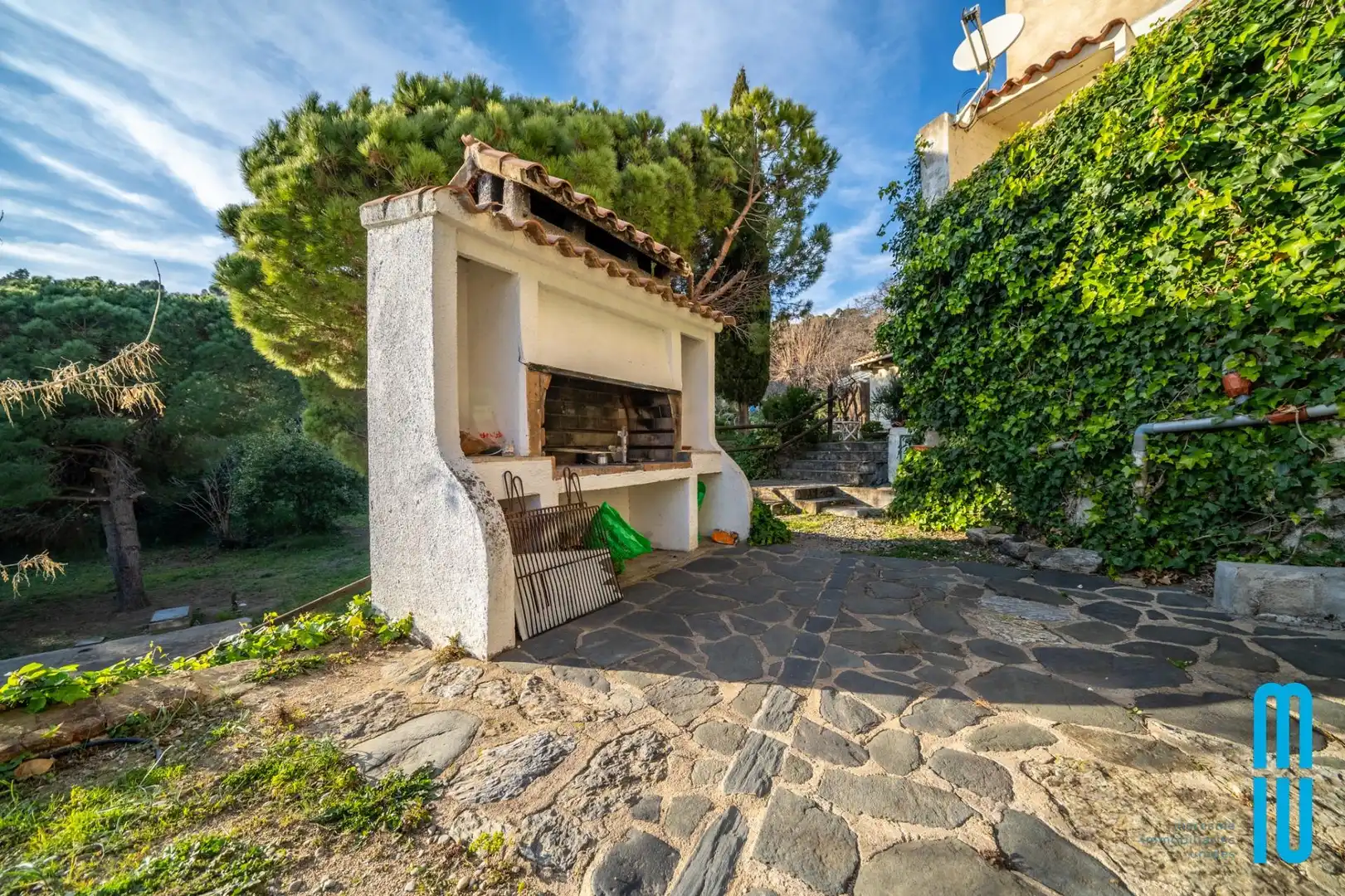 Jardí de Finca rústica de lloguer en Pineda de Mar amb Calefacció, Jardí privat i Terrassa