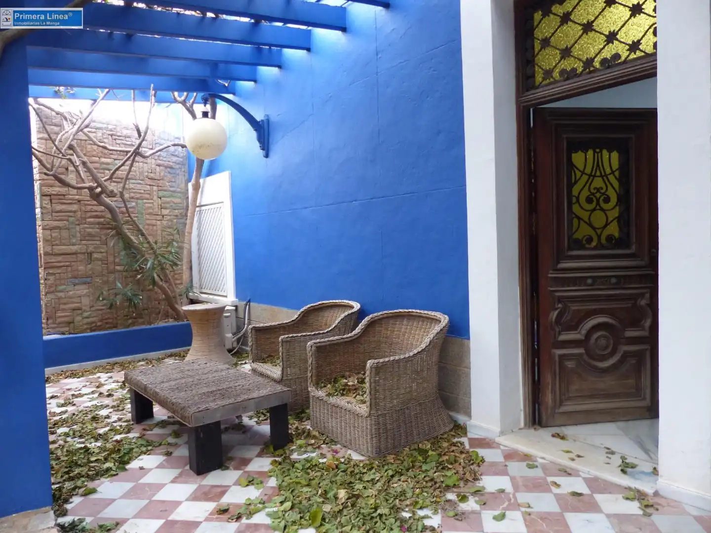 Terraza de Casa o chalet en venta en Cartagena con Calefacción, Jardín privado y Parquet