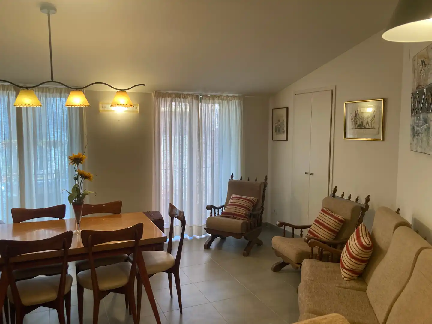 Sala de estar de Dúplex en venta en Capellades con Calefacción, Terraza y Amueblado