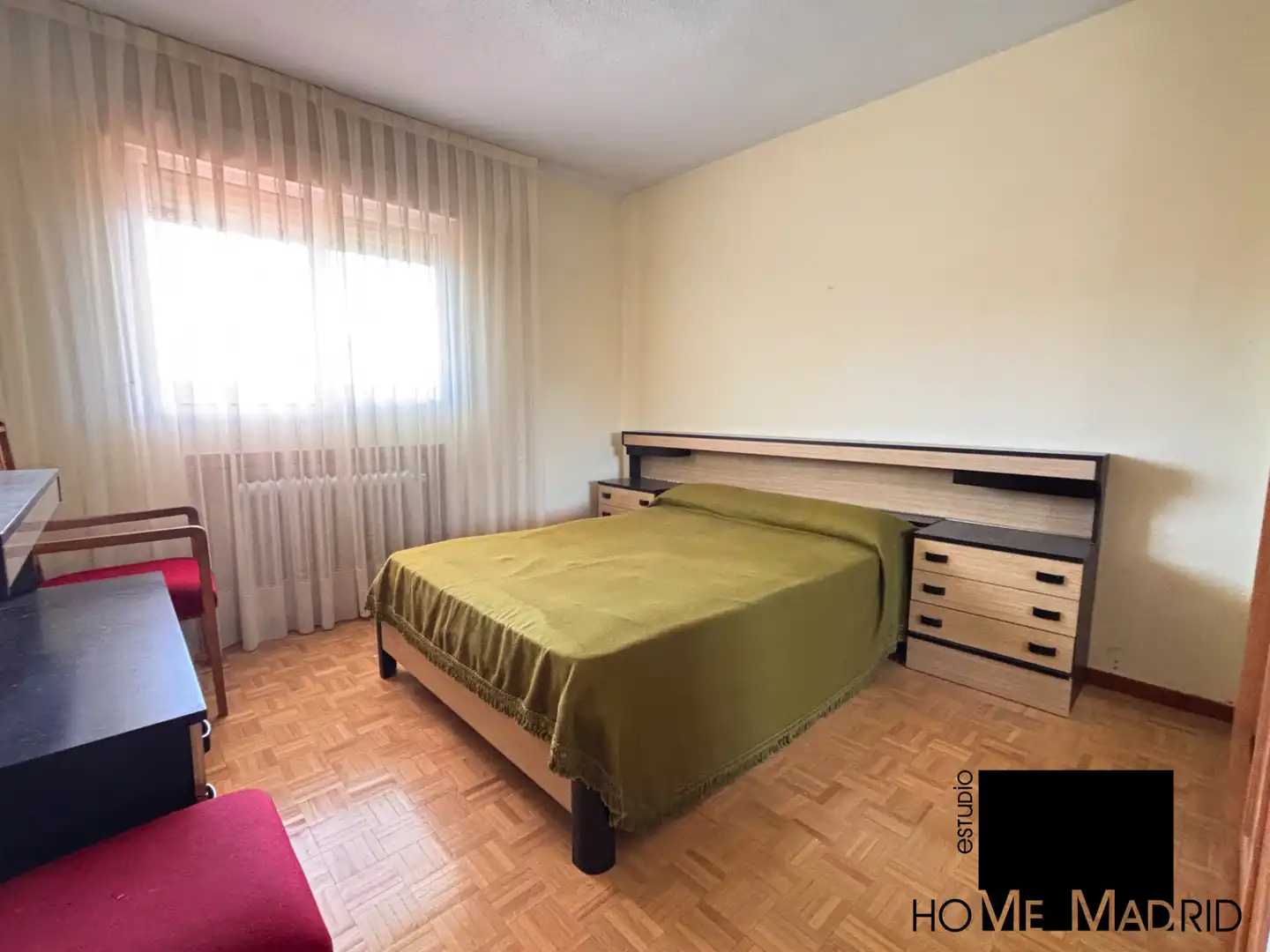 Bedroom of Flat for sale in Collado Villalba  with Heating, Parquet flooring and Terrace