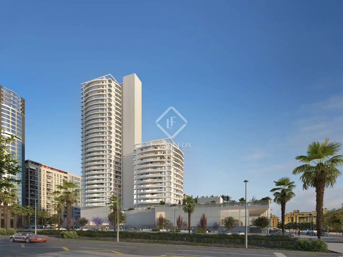 Außenansicht von Dachboden zum Verkauf in Valencia mit Klimaanlage, Heizung und Terrasse