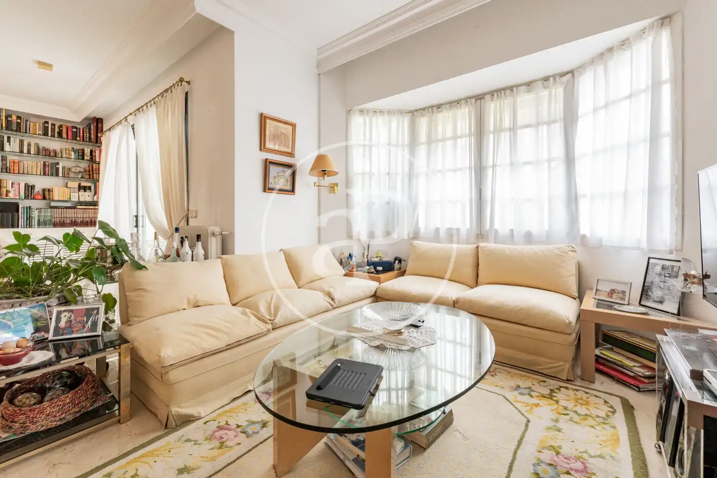 Living room of Detached homes for sale in Madrid  with Air Conditioner, Heating and Private garden