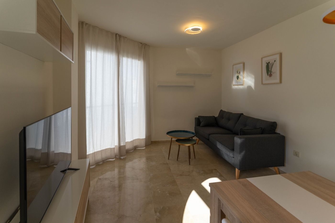 Living room of Flat to rent in Alhaurín El Grande  with Air Conditioner