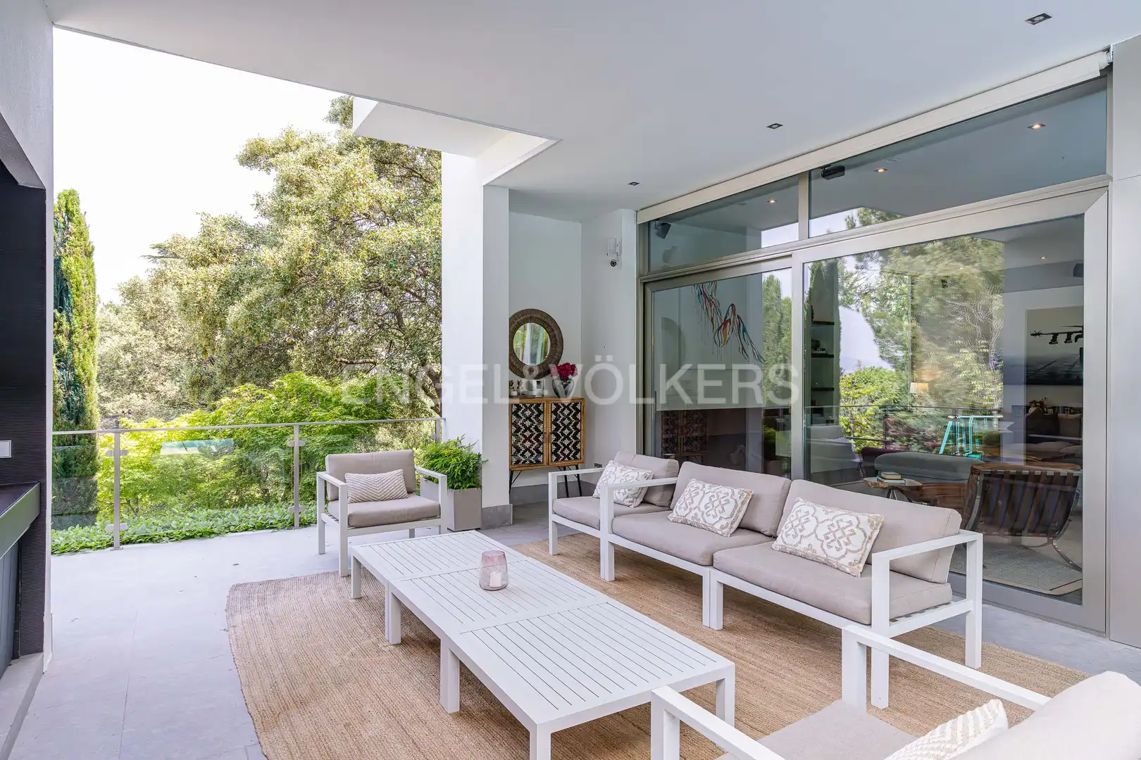 Terraza de Casa o chalet en venta en Boadilla del Monte con Aire acondicionado, Calefacción y Jardín privado