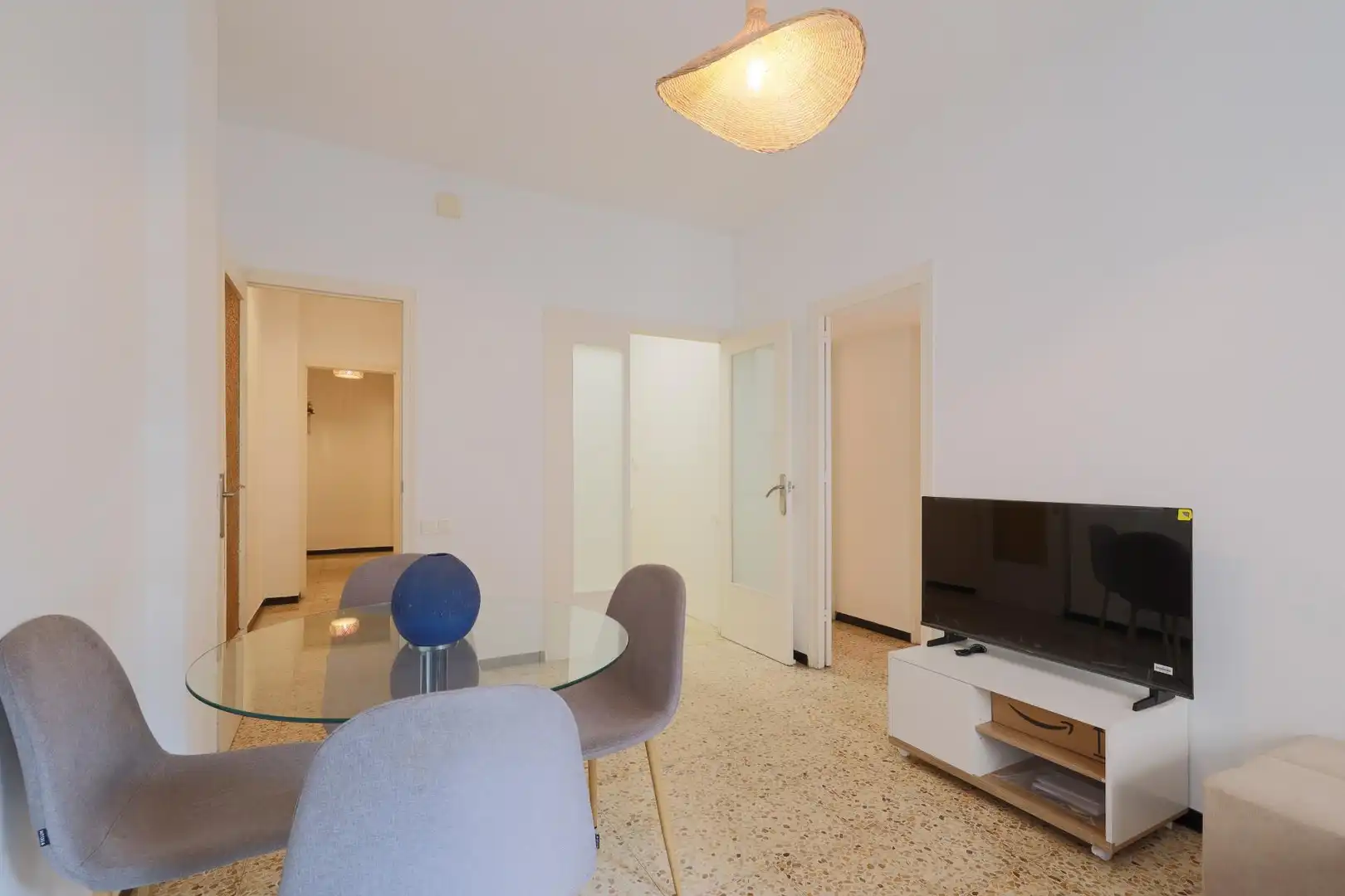 Sala d'estar de Pis de lloguer en Barcelona amb Balcó
