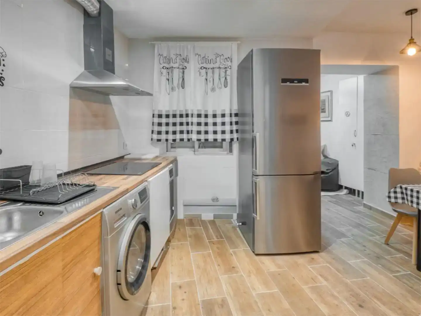 Kitchen of Study for rent in Estremera  with Air Conditioner, Furnished and Balcony