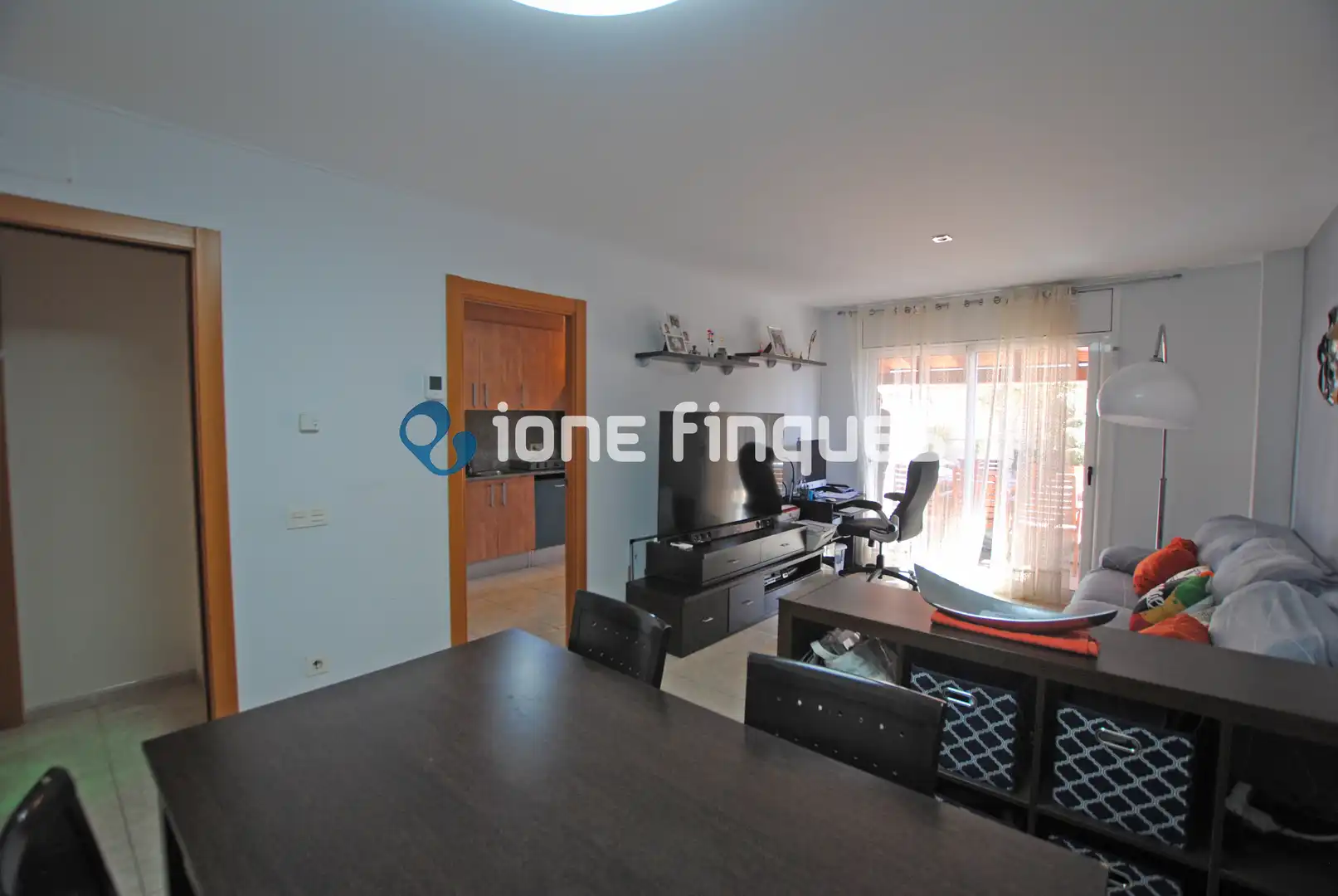 Wohnzimmer von Einfamilien-Reihenhaus zum Verkauf in Guissona mit Heizung, Terrasse und Abstellraum