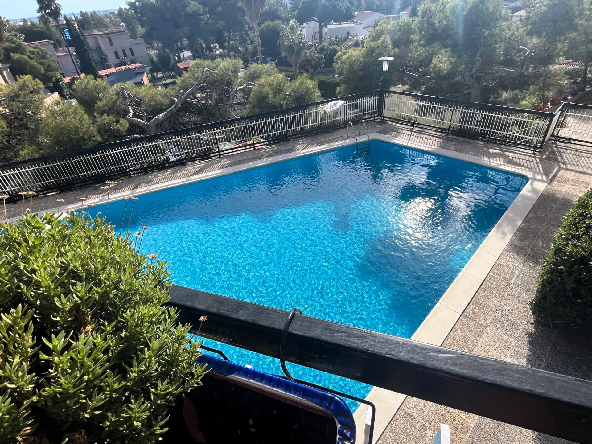 Swimming pool of Flat to rent in Castelldefels  with Air Conditioner, Heating and Terrace