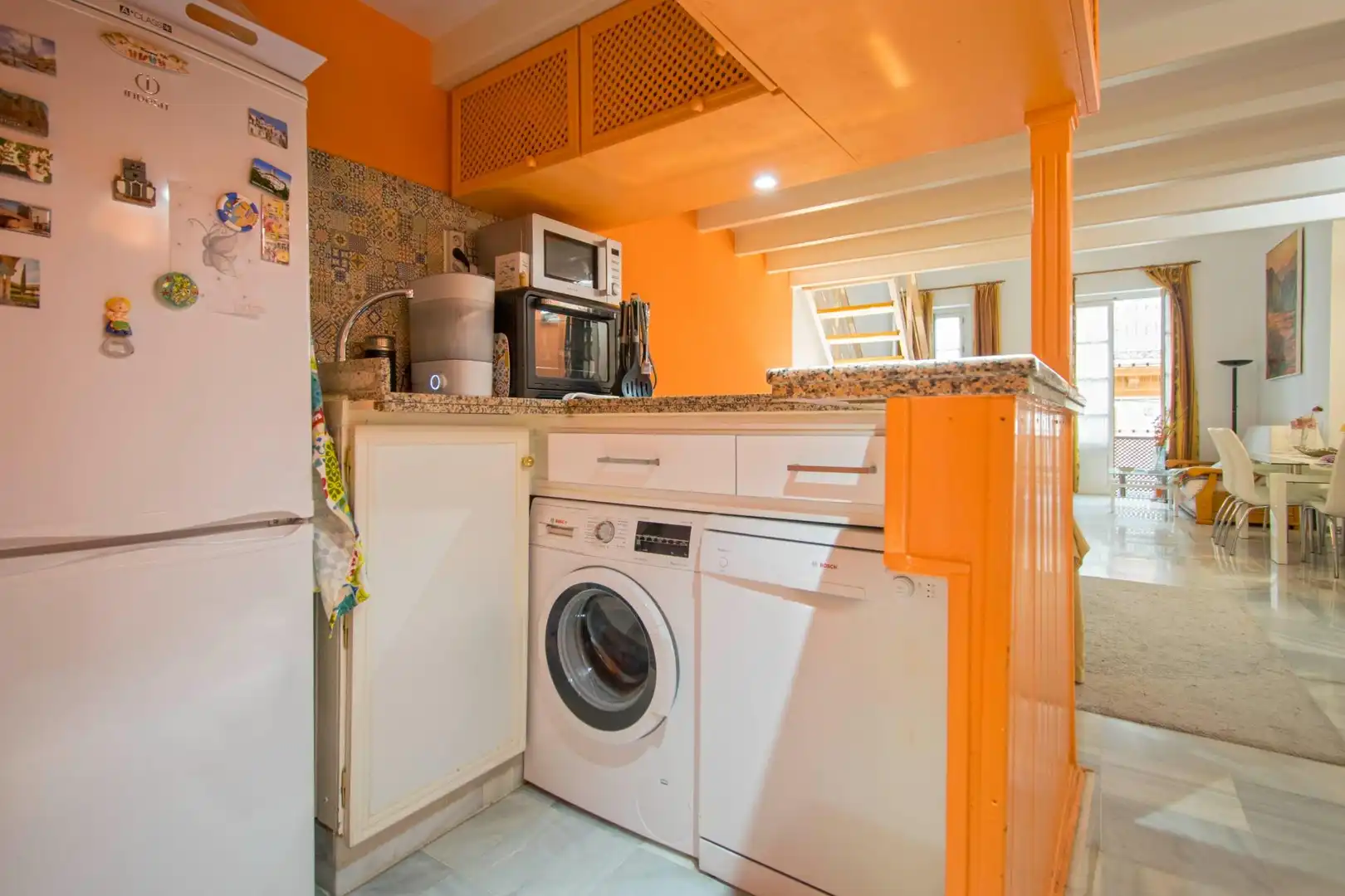 Kitchen of Flat for sale in Sevilla  with Balcony