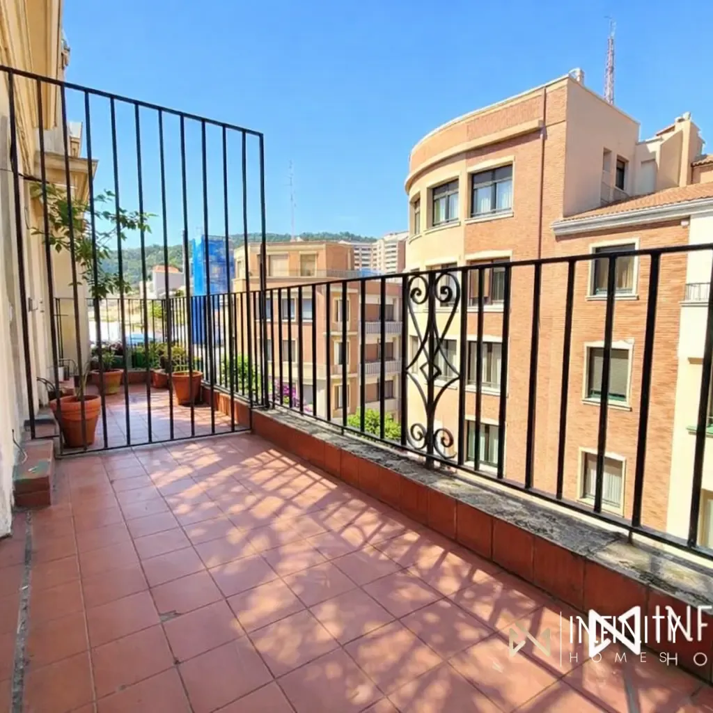 Vista exterior de Piso de alquiler en Bilbao  con Calefacción y Terraza