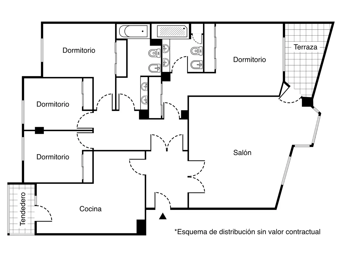 Flat for sale in Alcorcón  with Air Conditioner, Heating and Parquet flooring