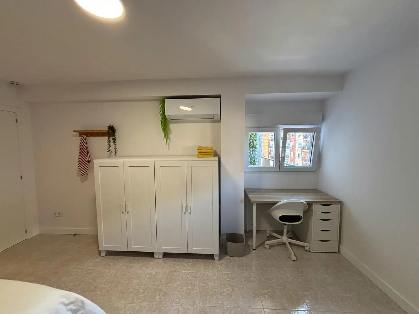 Wohnung zur untervermieten in Valencia mit Klimaanlage, Heizung und Waschmaschine