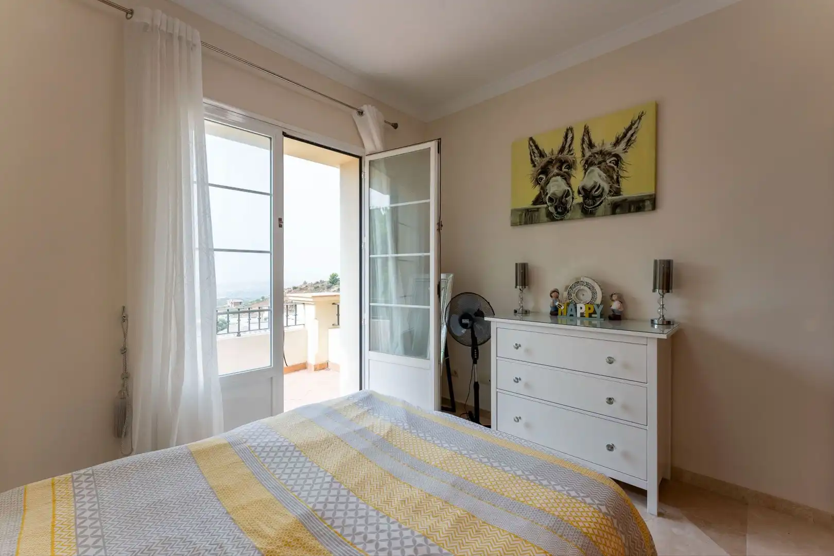 Habitación de Casa o chalet en venta en Mijas con Aire acondicionado, Jardín privado y Terraza