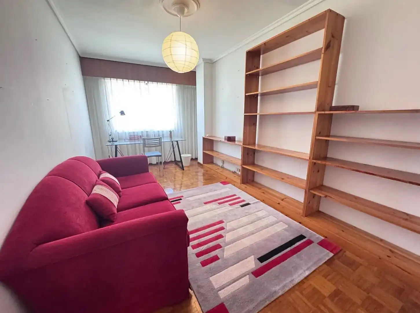 Sala de estar de Piso de alquiler en Ferrol con Calefacción, Trastero y Amueblado