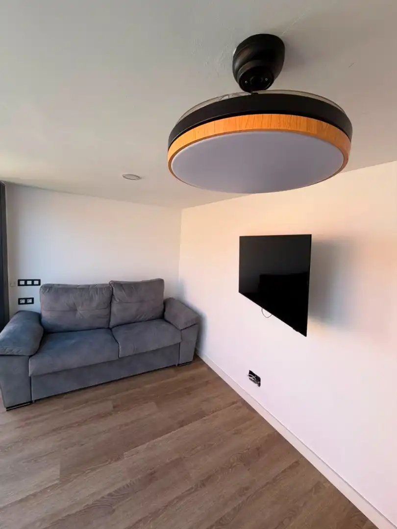 Living room of Houses for rent in Mogán  with Air Conditioner, Private garden and Terrace
