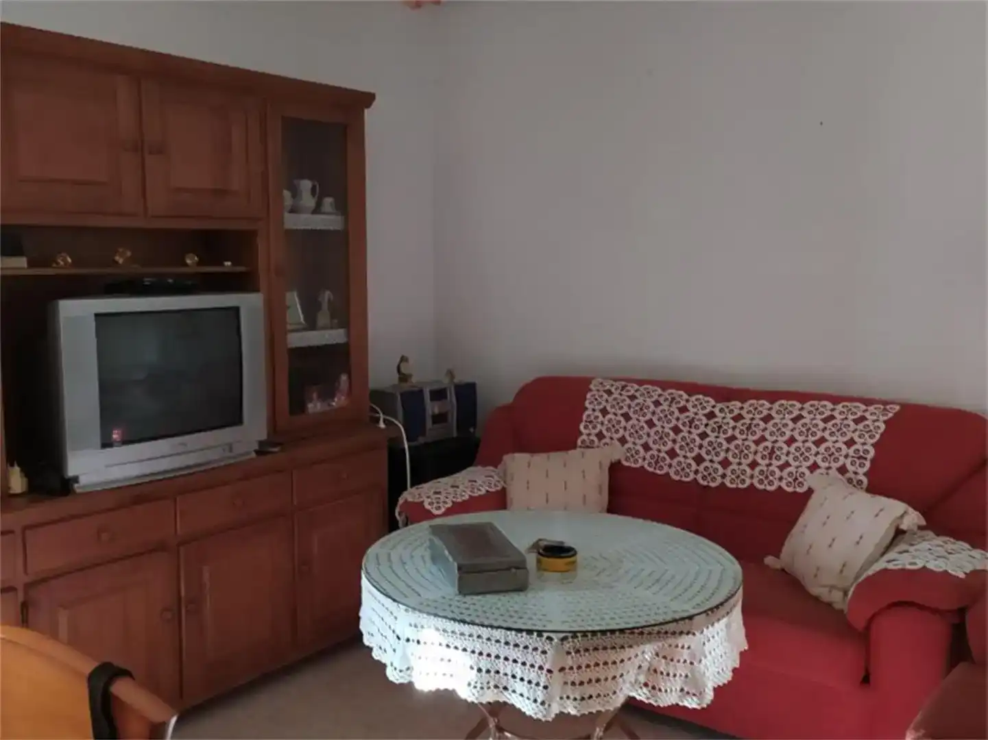 Sala de estar de Piso en venta en Montánchez con Amueblado
