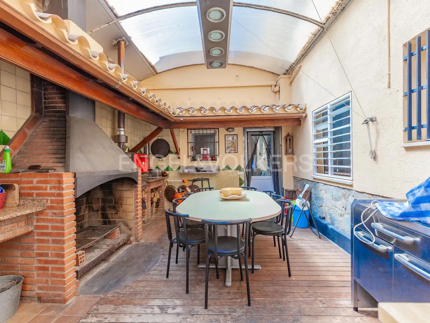 Terraza de Casa o chalet en venta en Mataró con Aire acondicionado, Calefacción y Jardín privado