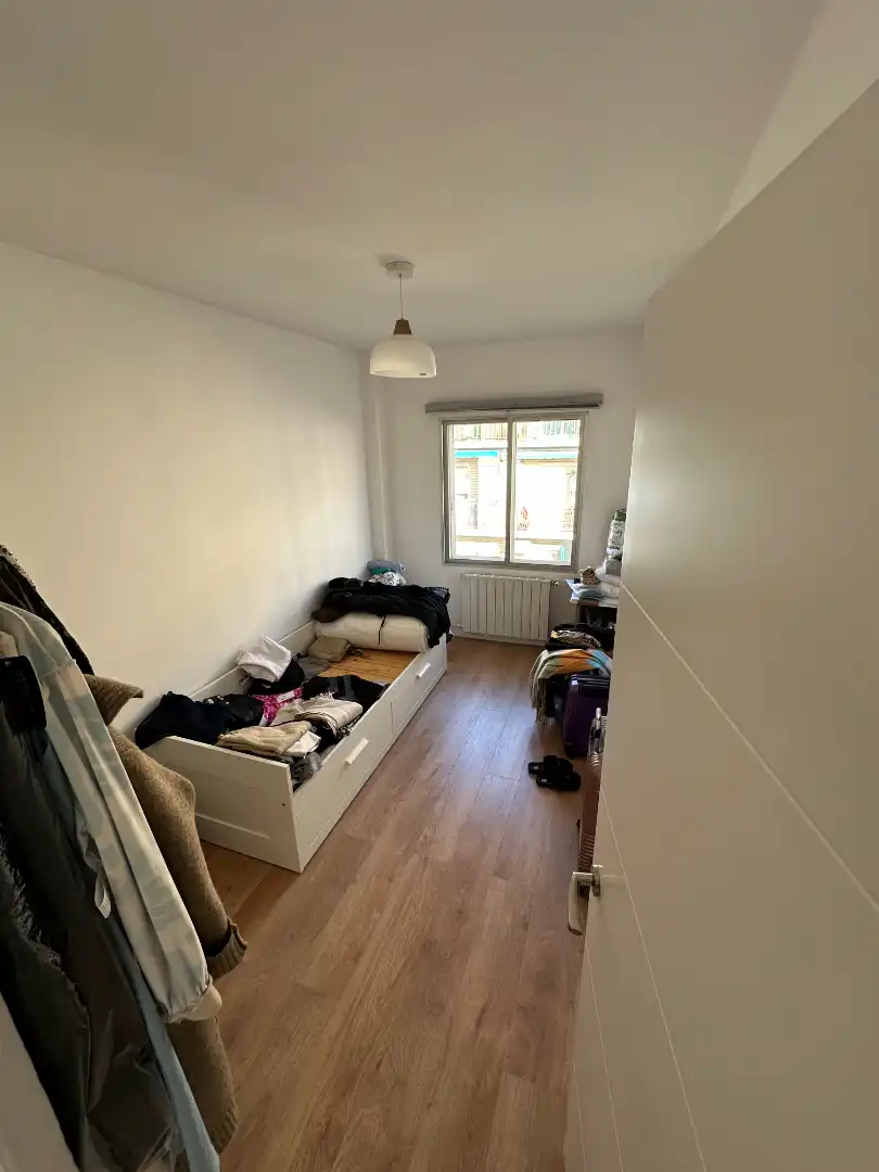 Bedroom of Flat for sale in Zaragoza  with Heating, Parquet flooring and Terrace