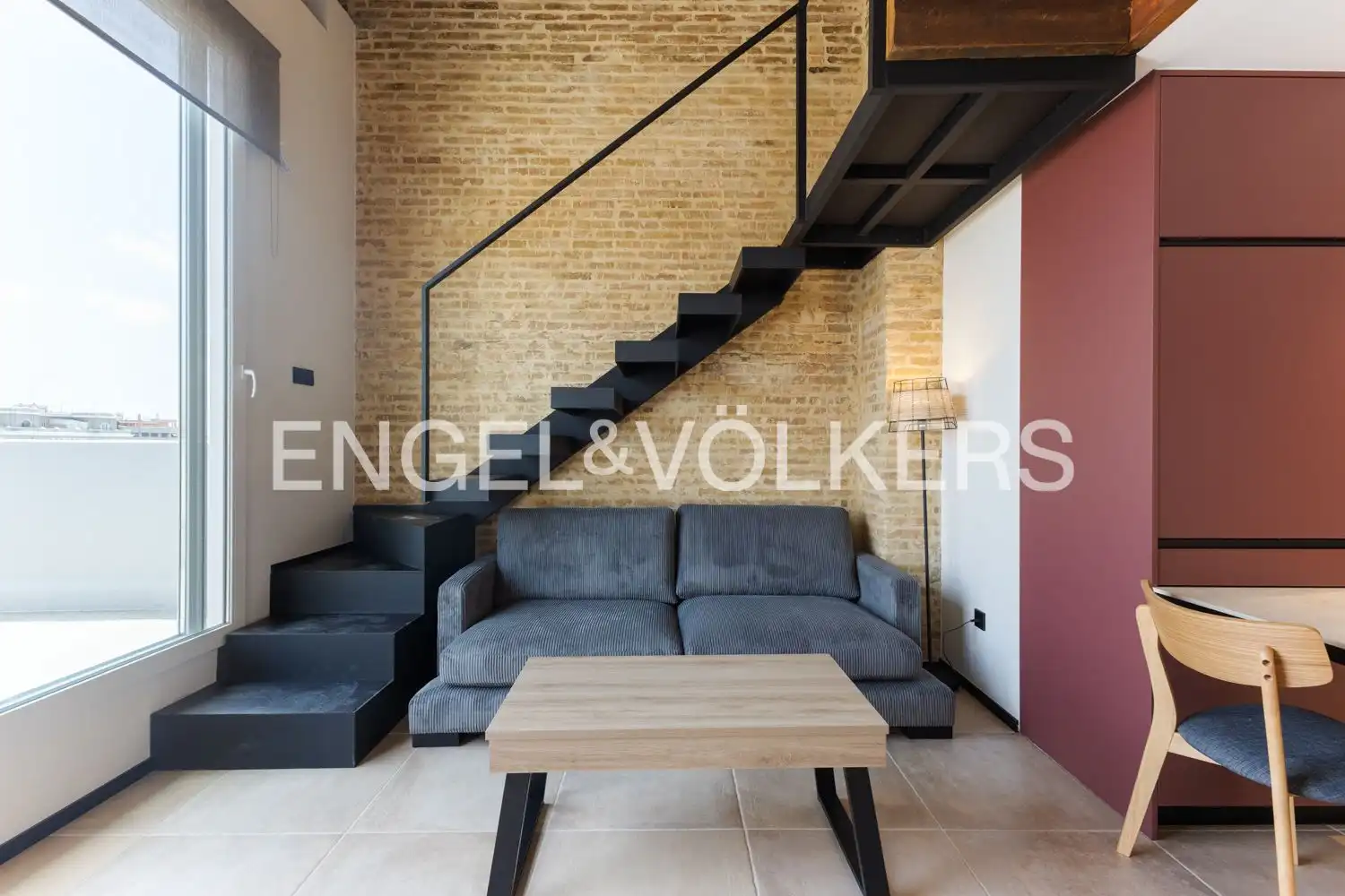 Sala de estar de Piso de alquiler en Valencia con Aire acondicionado, Calefacción y Terraza