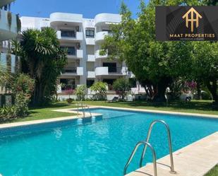 Exterior view of Flat to rent in Marbella  with Air Conditioner and Swimming Pool