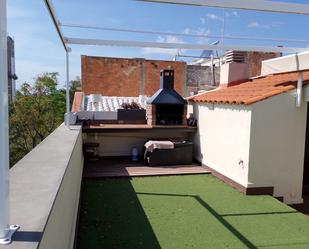 Terrace of Duplex for sale in Vilanova i la Geltrú  with Air Conditioner, Heating and Parquet flooring