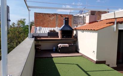 Terrace of Duplex for sale in Vilanova i la Geltrú  with Air Conditioner, Heating and Parquet flooring