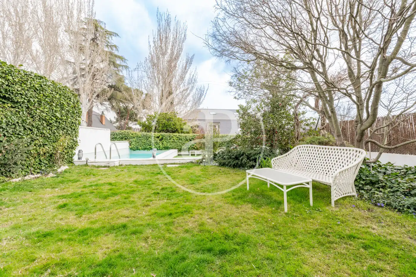 Garden of Detached homes for sale in Madrid  with Air Conditioner, Heating and Private garden