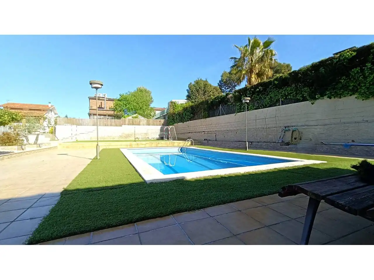 Piscina de Casa o xalet en venda en Lliçà d'Amunt amb Aire condicionat, Calefacció i Jardí privat