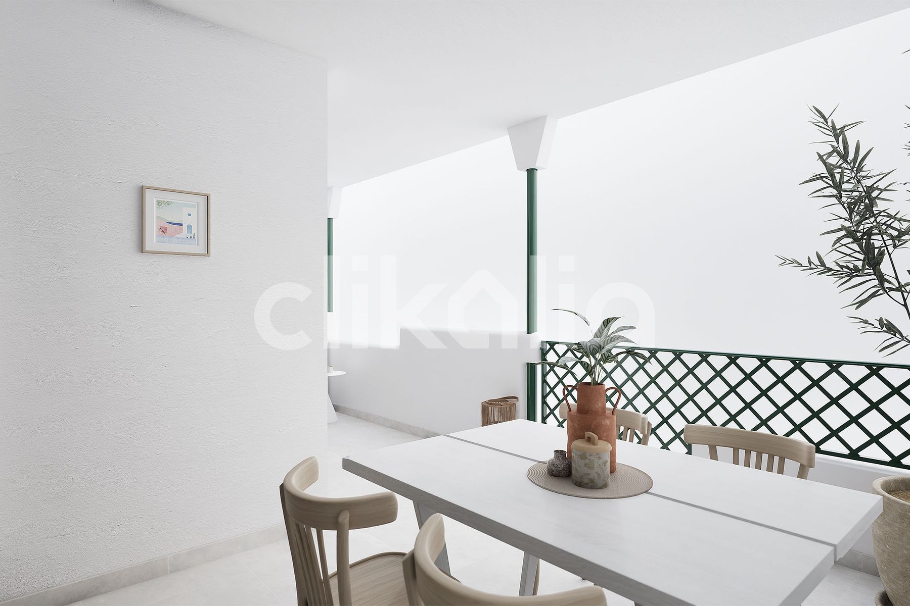 Bedroom of Flat for sale in Marbella  with Air Conditioner, Private garden and Terrace