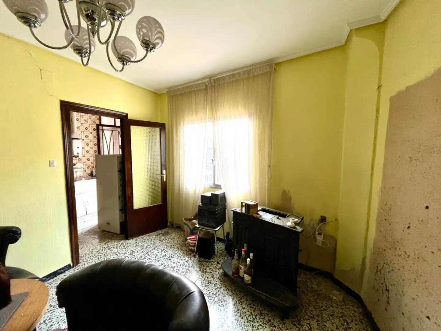 Living room of Flat for sale in Tudela  with Heating, Terrace and Storage room