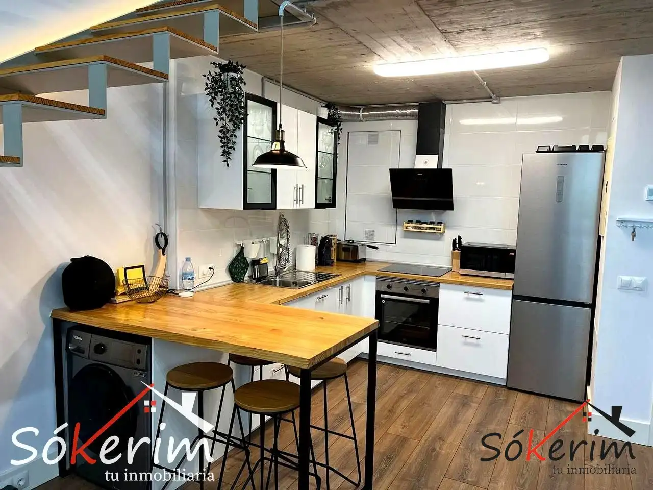 Cocina de Piso en venta en Camarma de Esteruelas con Terraza
