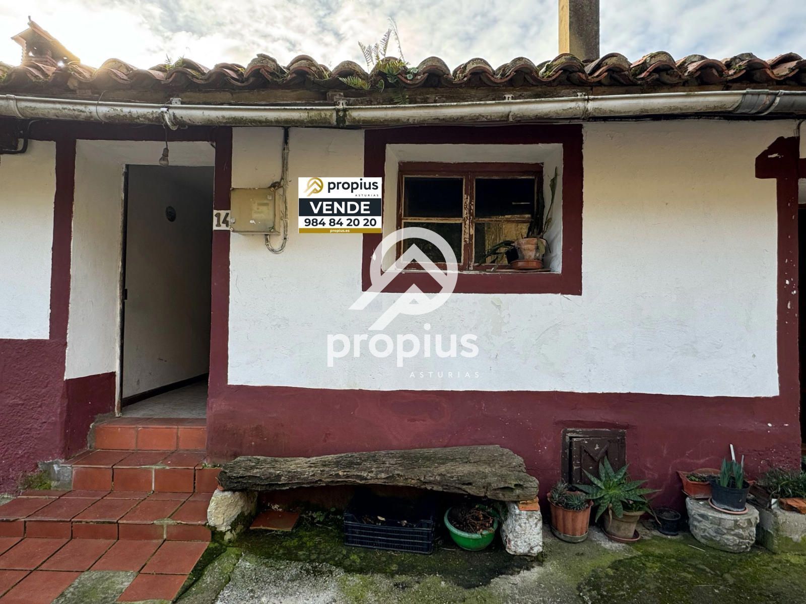 Exterior view of Single-family semi-detached for sale in Ribadedeva  with Heating, Terrace and Storage room