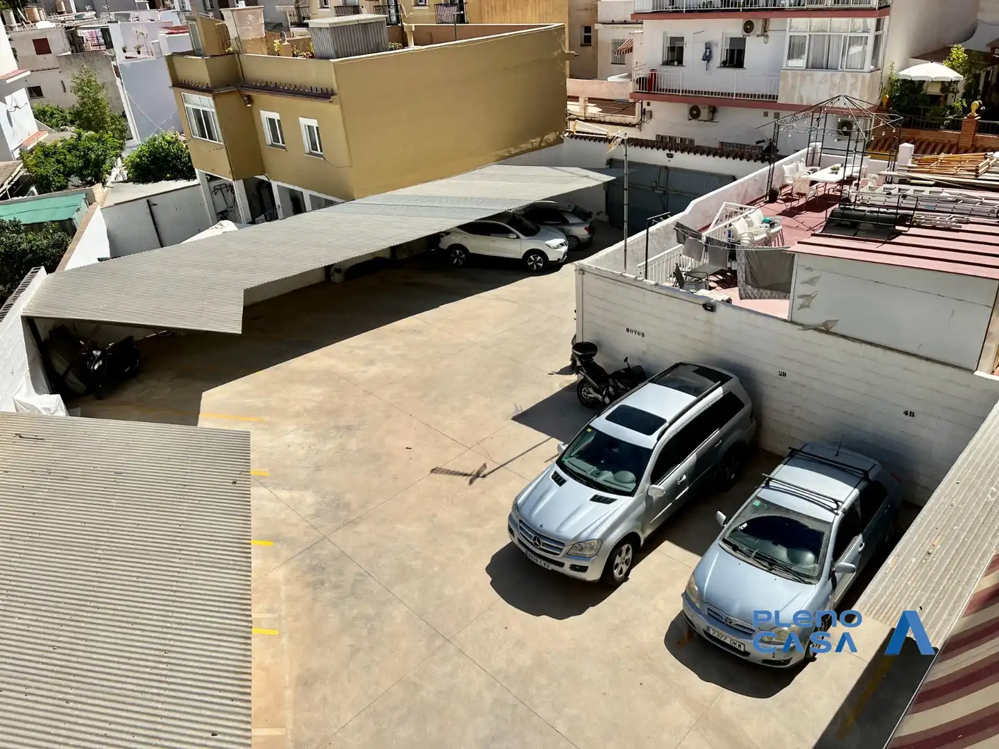 Parking of Flat for rent in Fuengirola  with Air Conditioner, Terrace and Furnished
