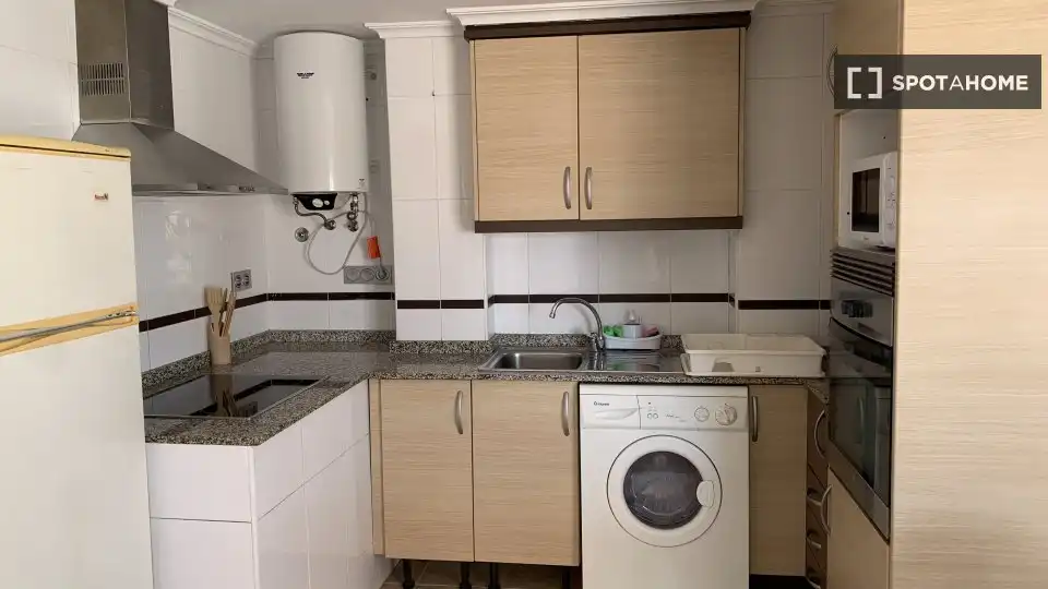 Cocina de Piso de alquiler en Sagunto / Sagunt con Aire acondicionado, Calefacción y Amueblado