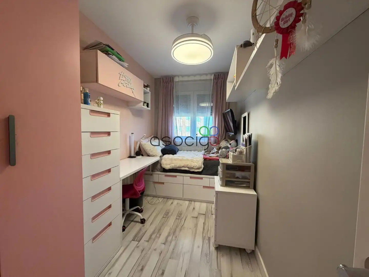 Bedroom of Flat for sale in Fuenlabrada  with Heating, Storage room and Swimming Pool