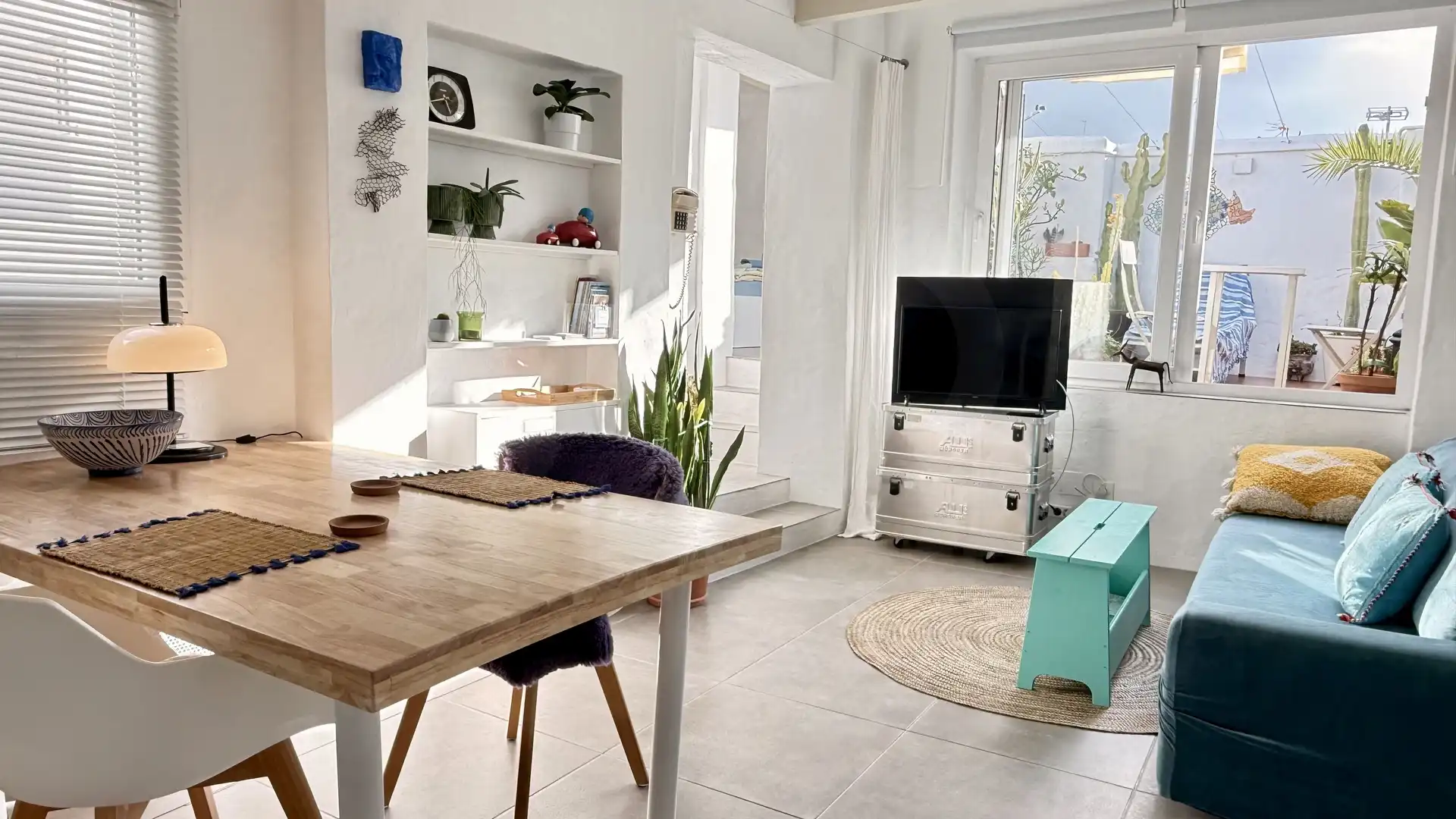 Living room of Duplexes for sale in Tarifa  with Air Conditioner, Heating and Terrace
