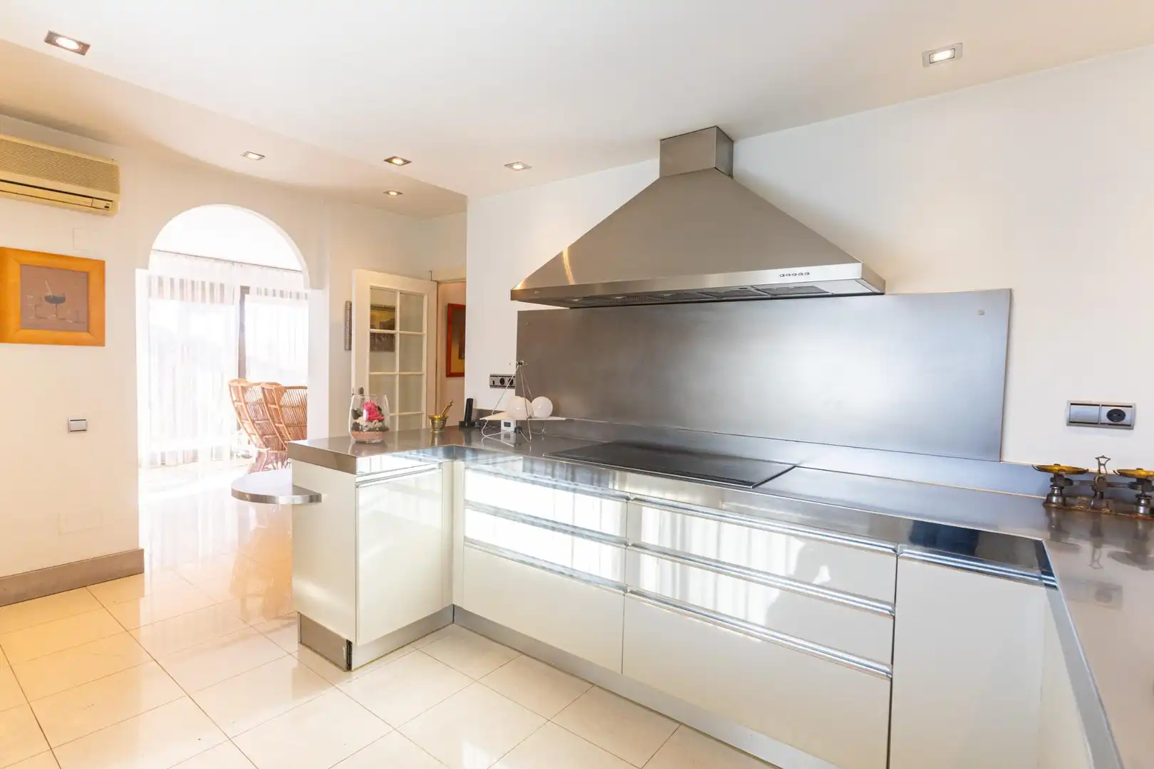 Cocina de Casa o chalet en venta en Murcia con Aire acondicionado, Jardín privado y Terraza