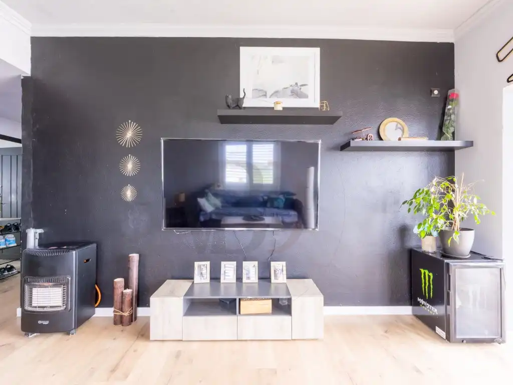 Sala de estar de Apartamento en venta en Sant Antoni de Portmany con Amueblado