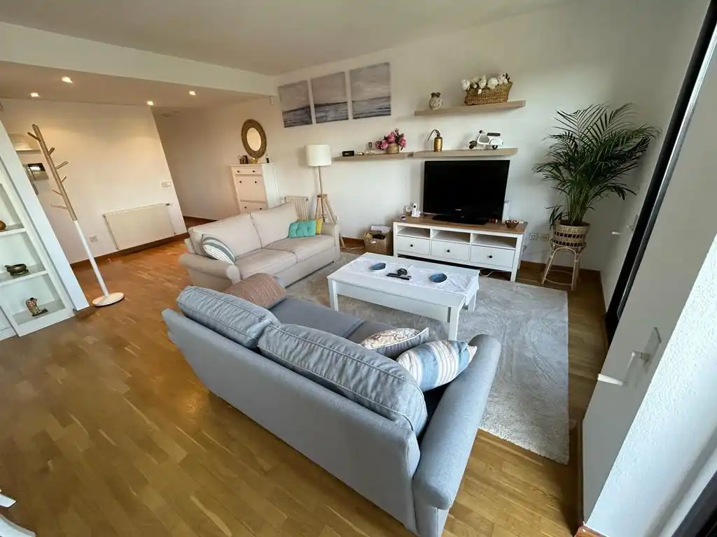Wohnzimmer von Wohnung zum Verkauf in Valencia mit Klimaanlage, Heizung und Parkett