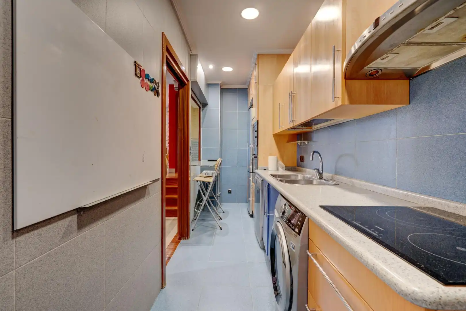 Cocina de Piso en venta en Donostia - San Sebastián  con Calefacción, Trastero y Amueblado