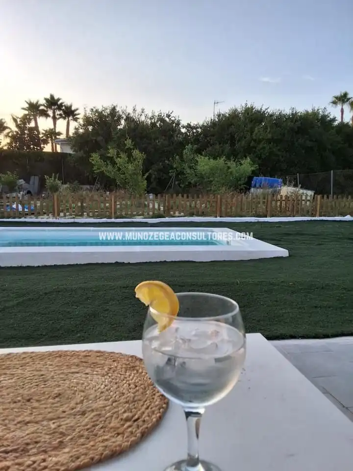 Jardí de Casa o xalet de lloguer en Lucena amb Aire condicionat, Jardí privat i Terrassa