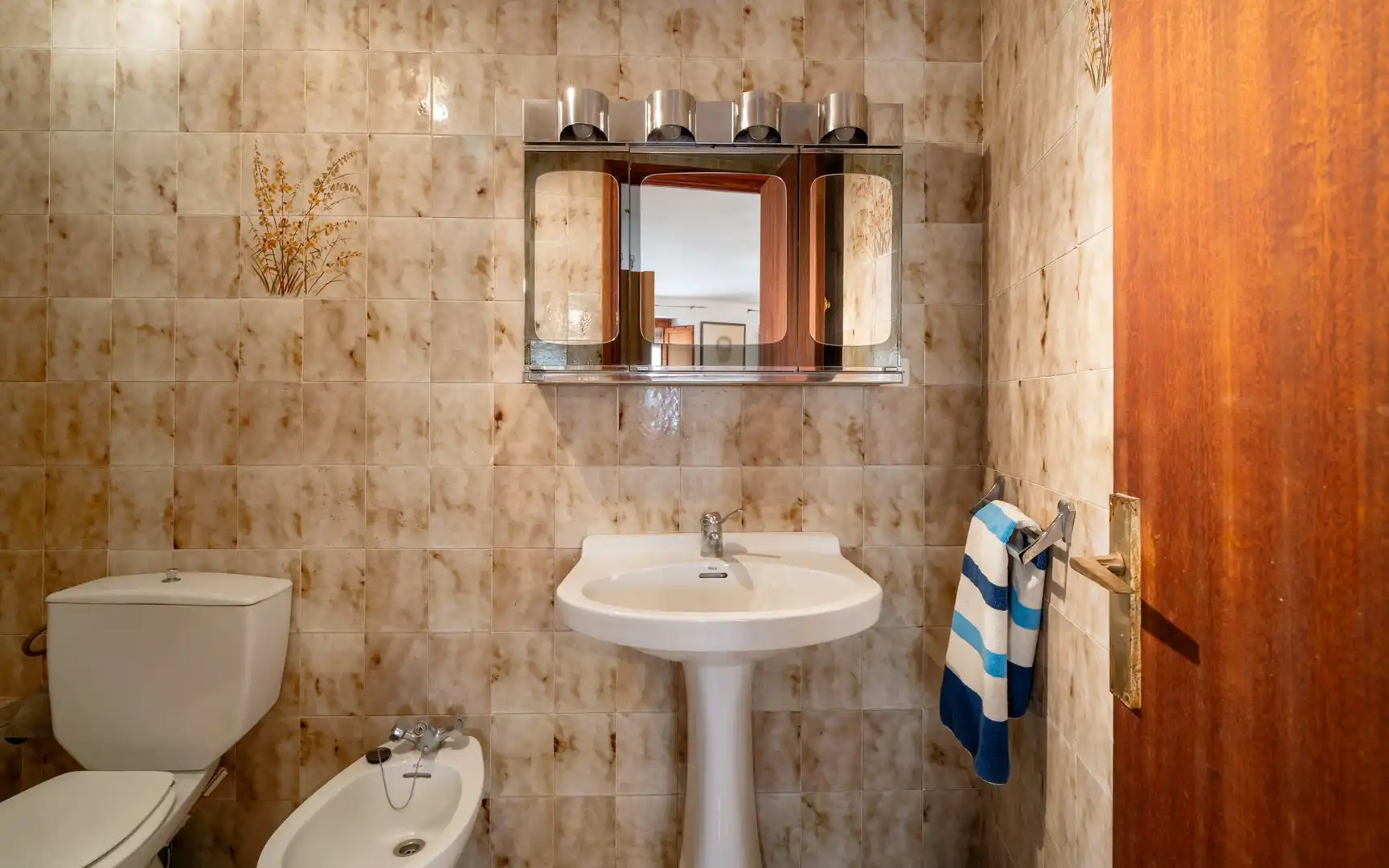 Baño de Casa o chalet en venta en Vallmoll con Trastero, Amueblado y Balcón