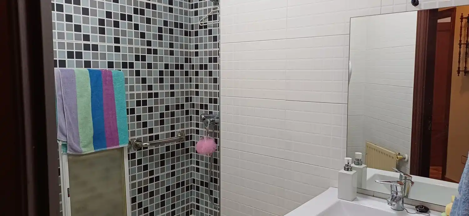 Bathroom of Flat for sale in Mieres (Asturias)  with Heating, Storage room and Swimming Pool
