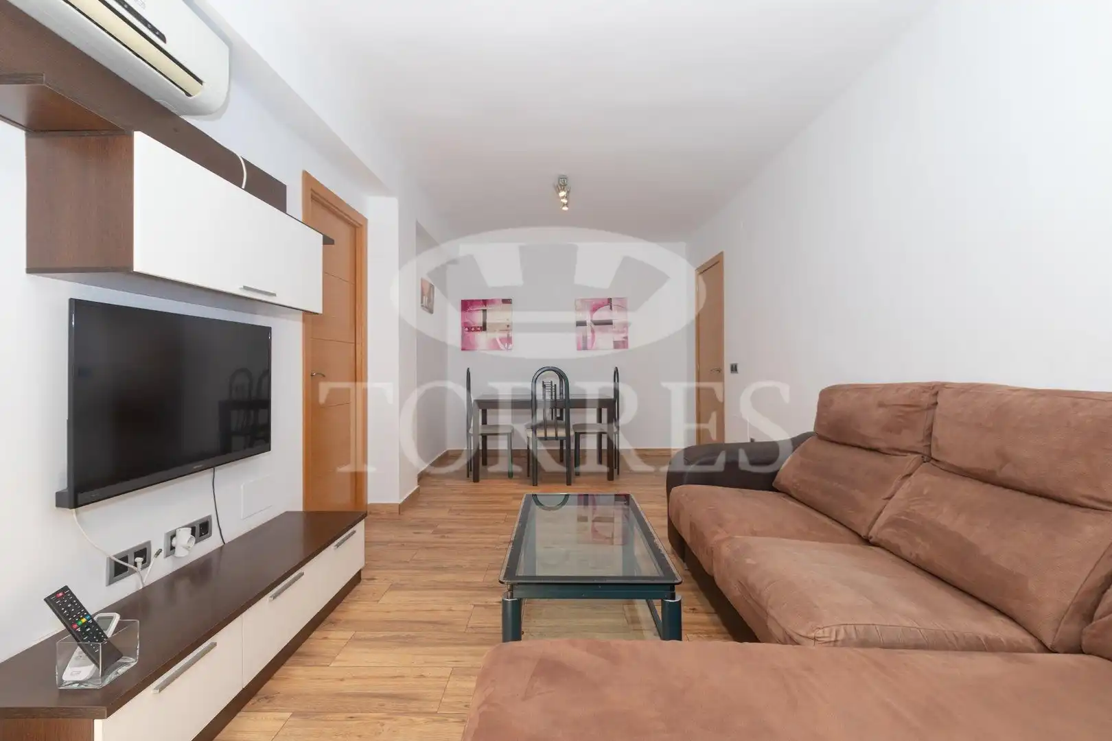Sala de estar de Piso en venta en Málaga con Aire acondicionado