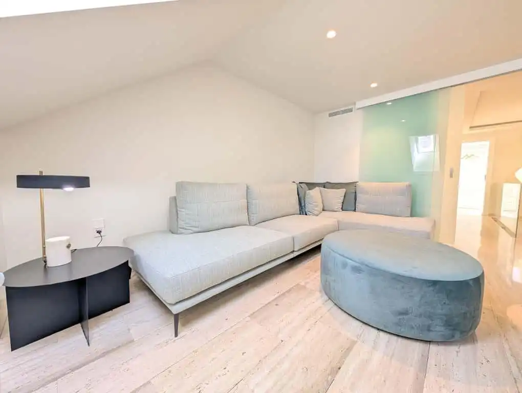 Sala d'estar de Dúplex en venda en Gandia amb Aire condicionat, Terrassa i Traster